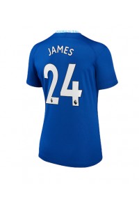 Fotbalové Dres Chelsea Reece James #24 Dámské Domácí Oblečení 2022-23 Krátký Rukáv